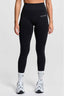 Black Swirl Seamless Tights