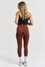 Rust Scrunch Seamless Tights
