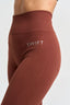 Rust Scrunch Seamless Tights