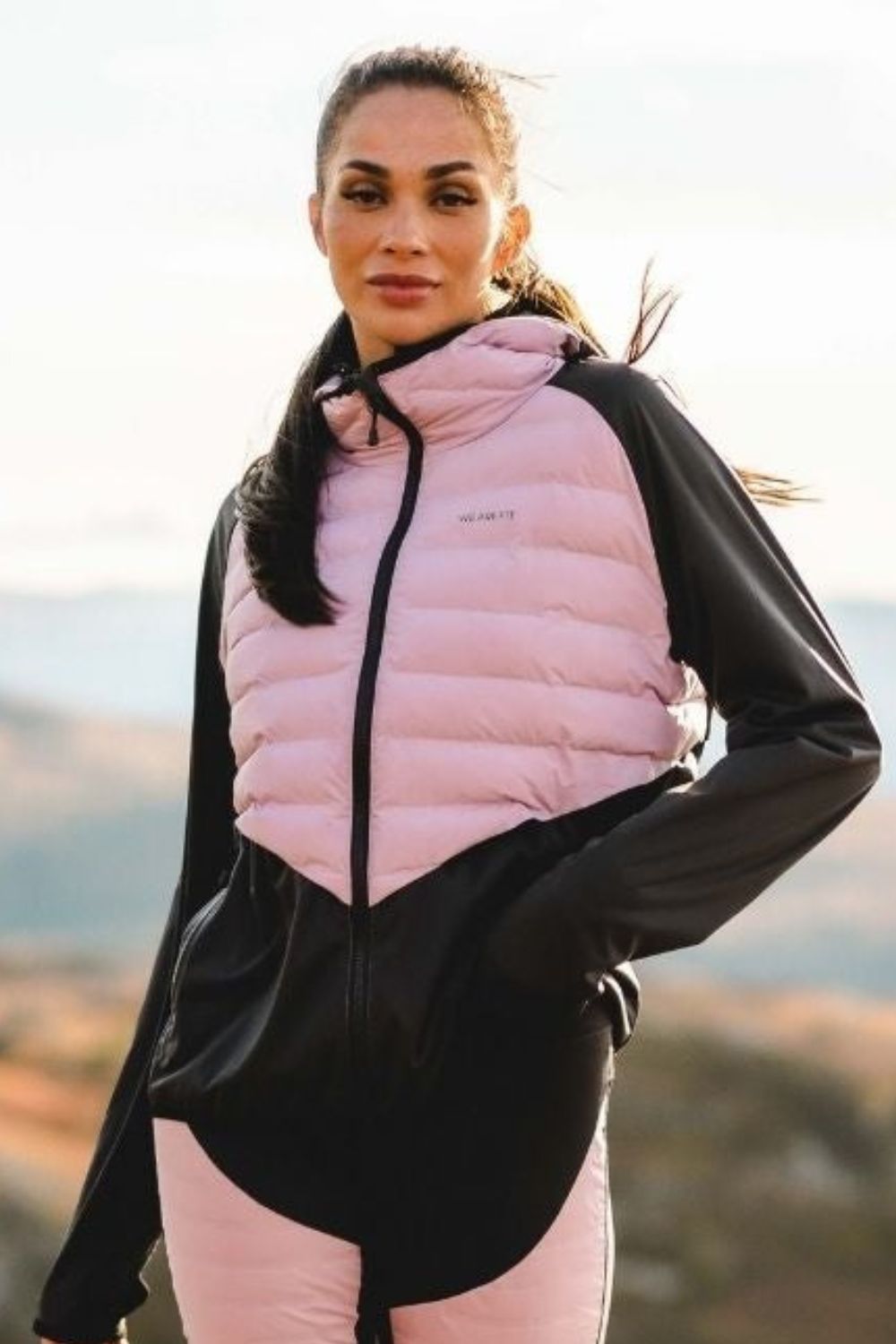 Pink Hybrid Jacket