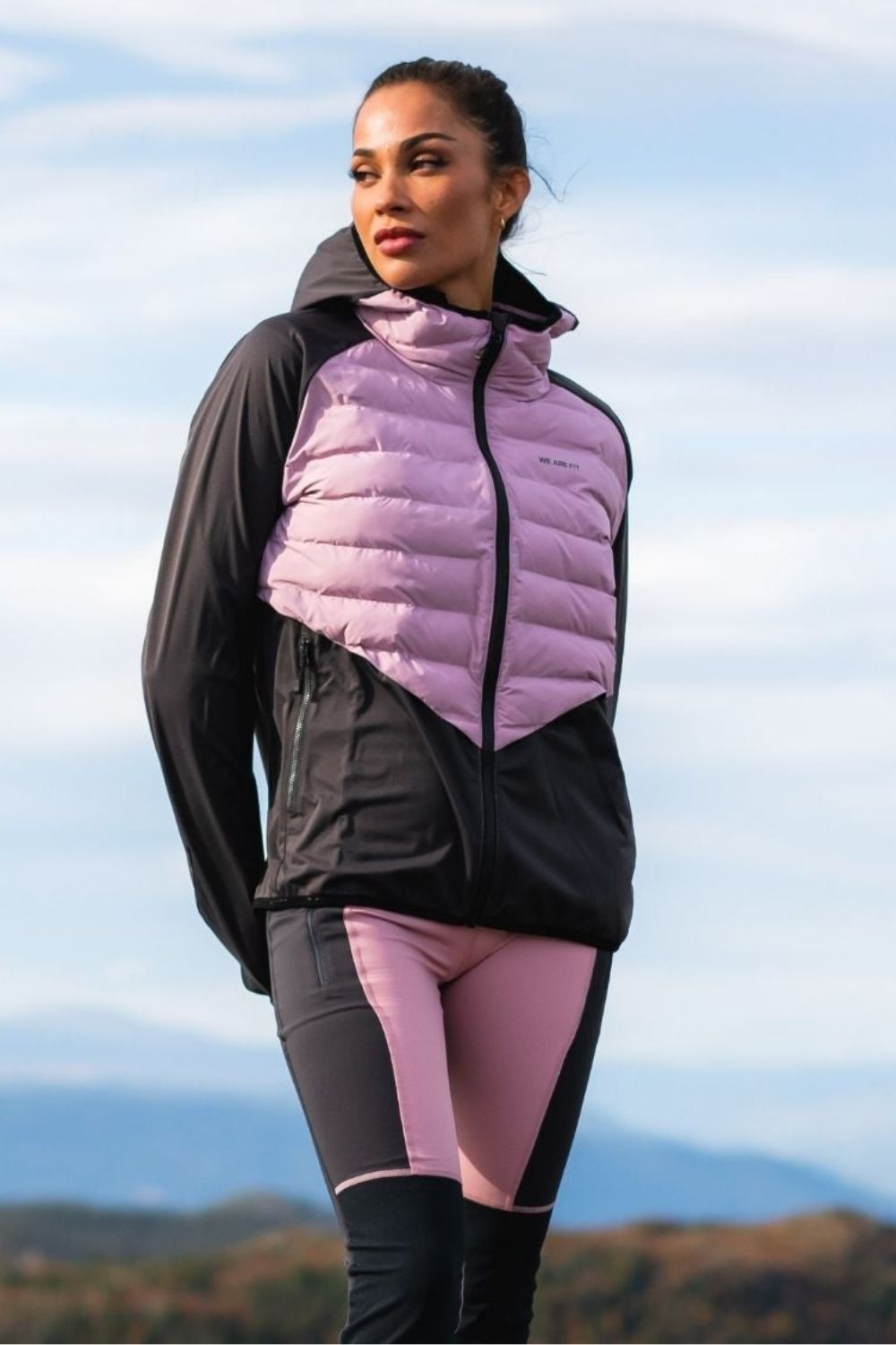 Pink Hybrid Jacket