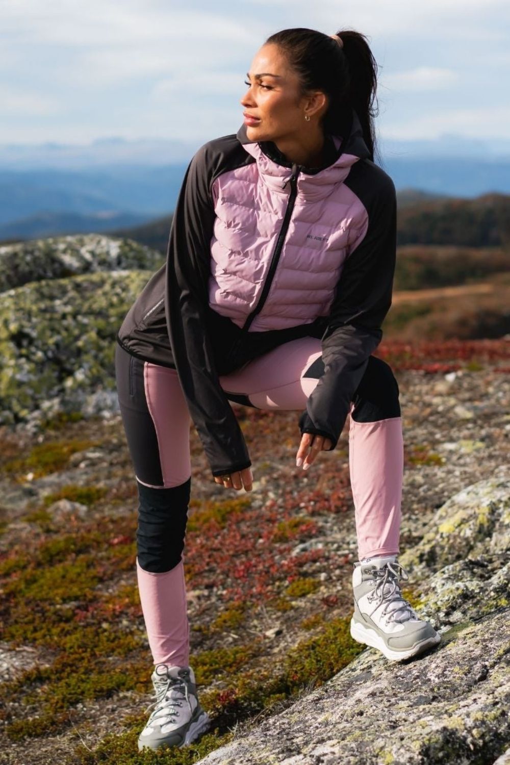 Pink Hiking Leggings