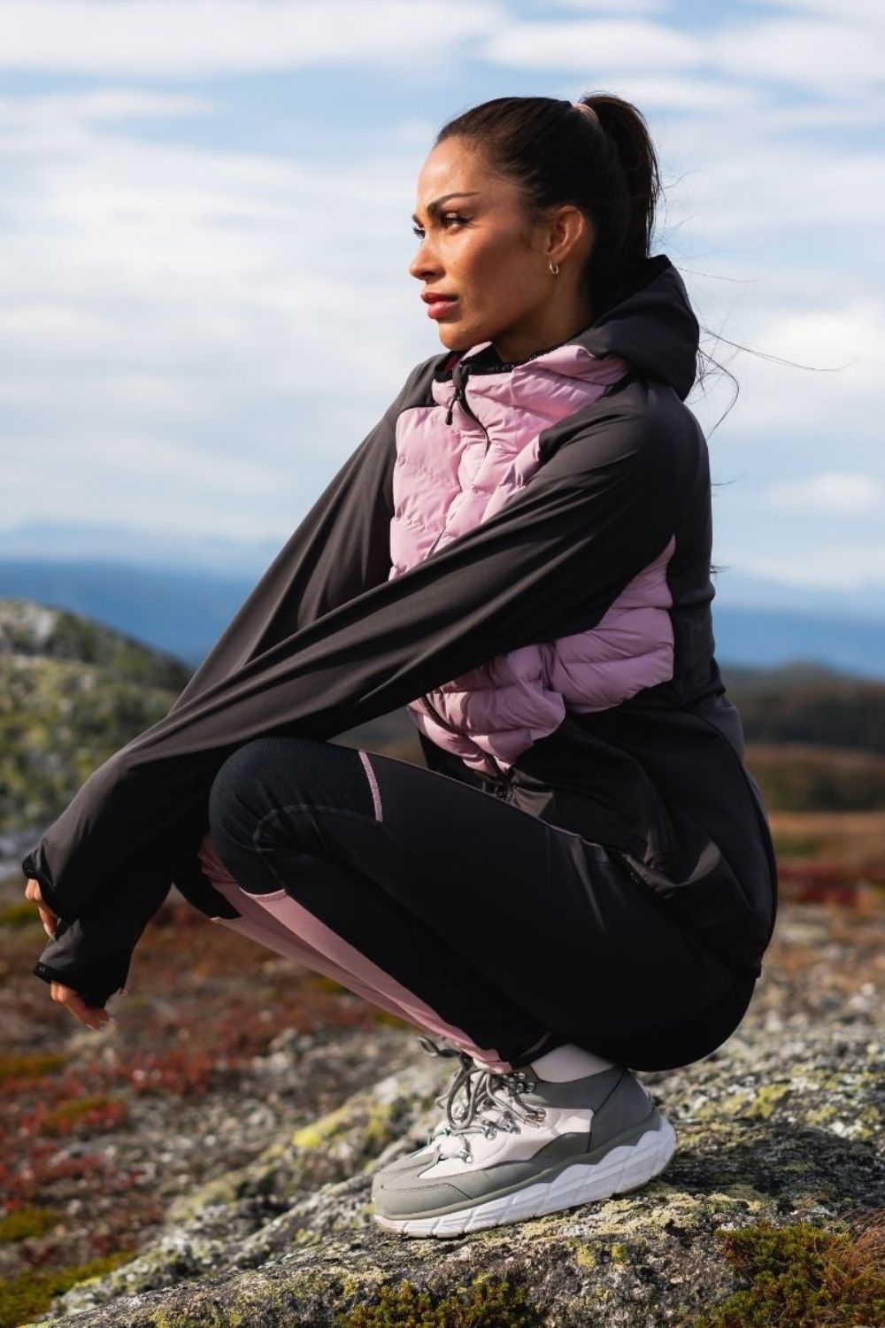 Pink Hiking Leggings