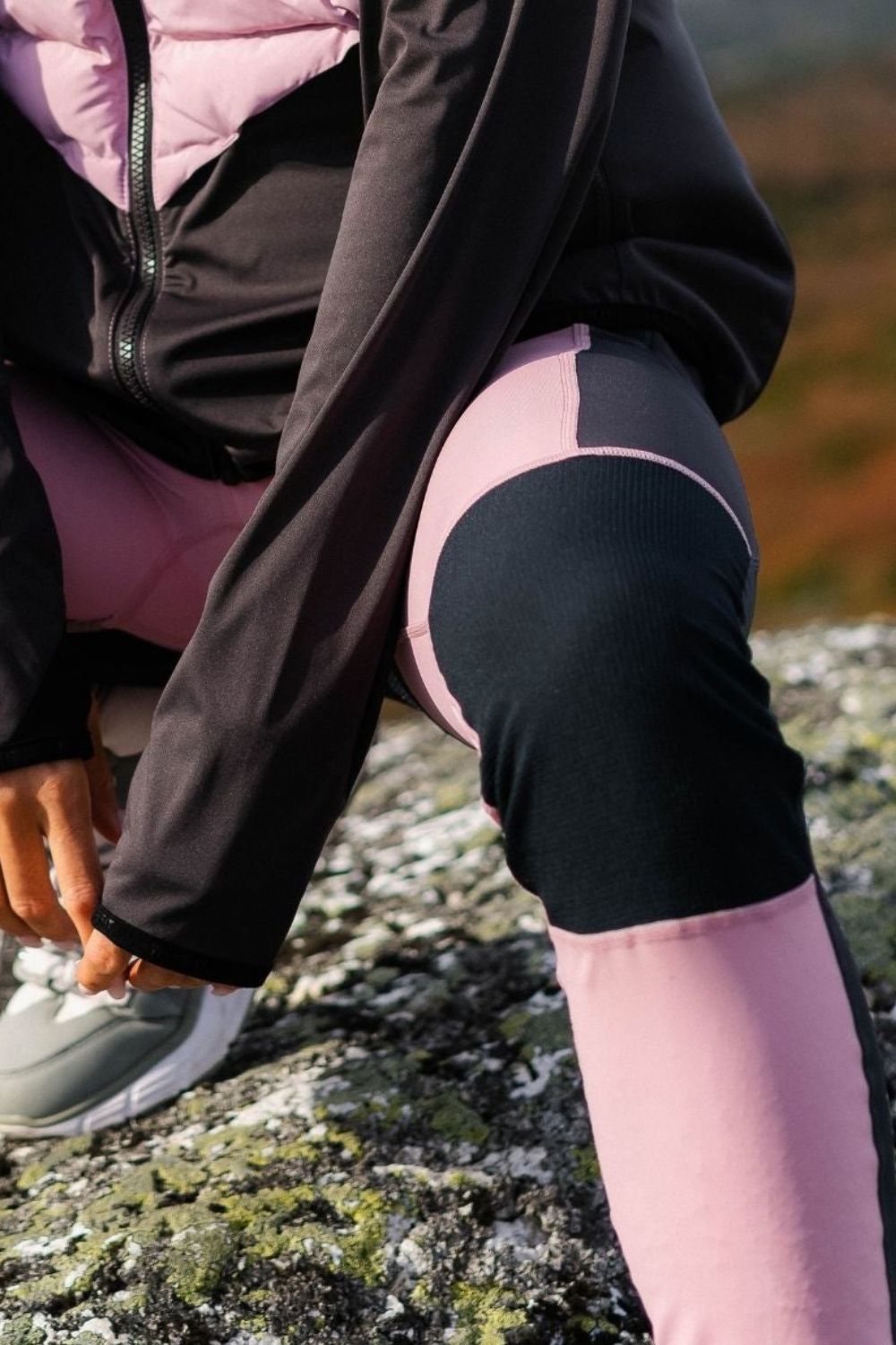 Pink Hiking Leggings