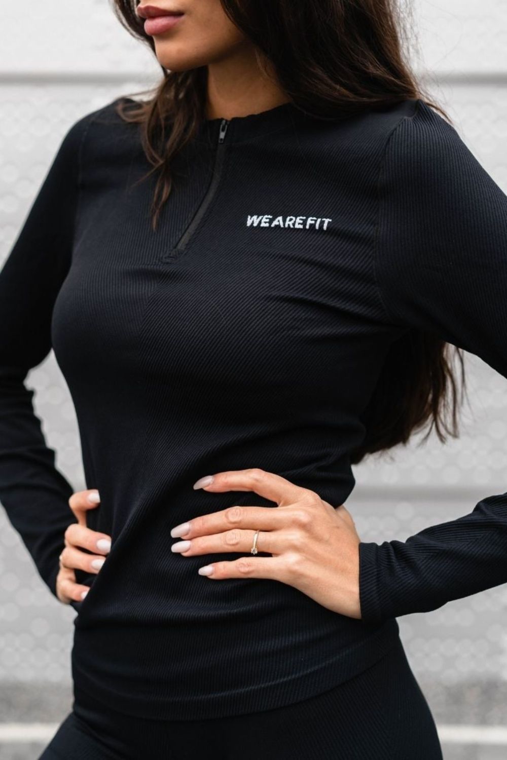 Black Lux Seamless Longsleeve