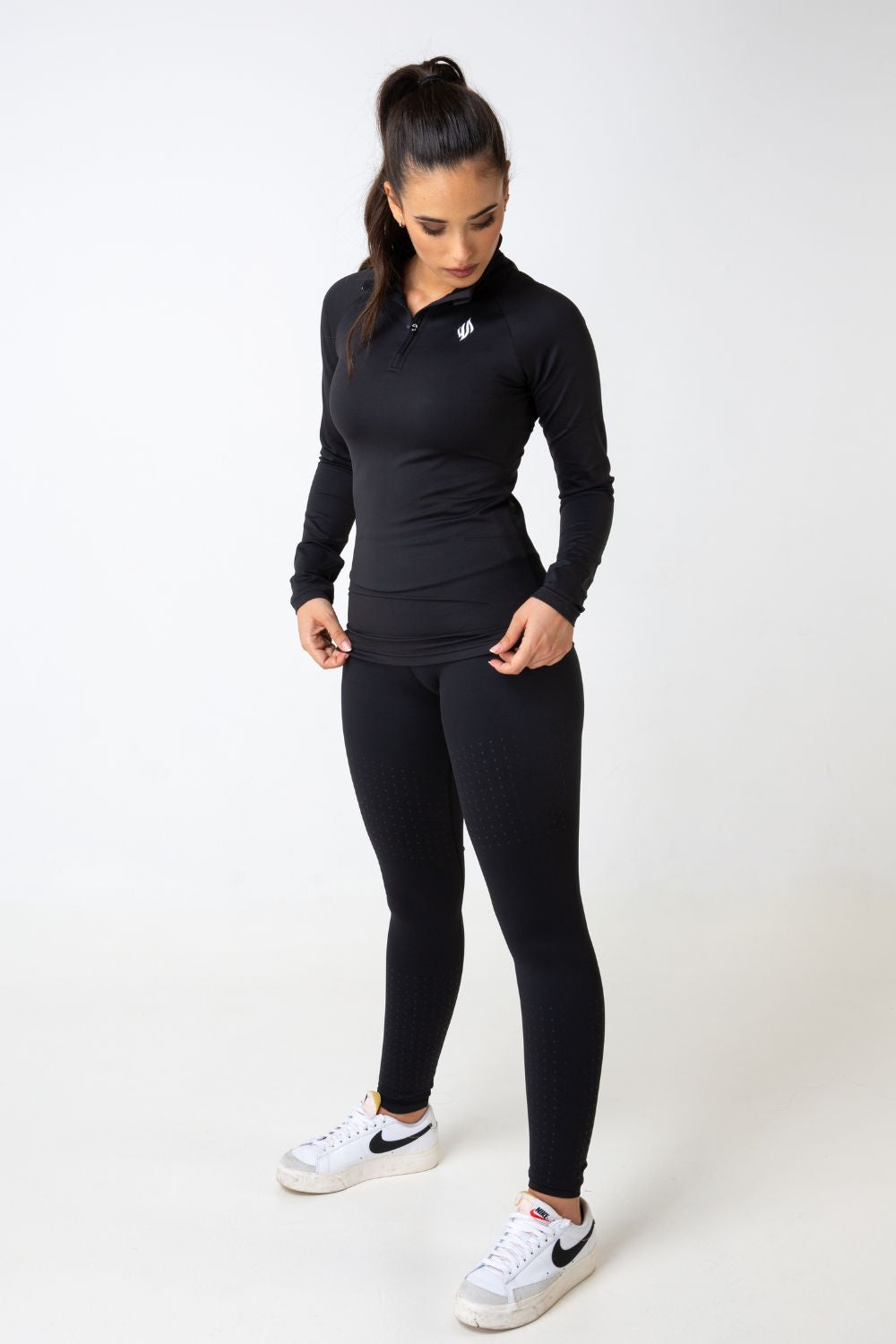 Black Spandex Longsleeve