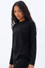 Black Ava Loose Sweater