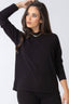 Black Ava Loose Sweater