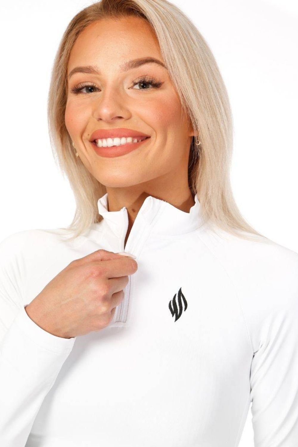 White Spandex Longsleeve